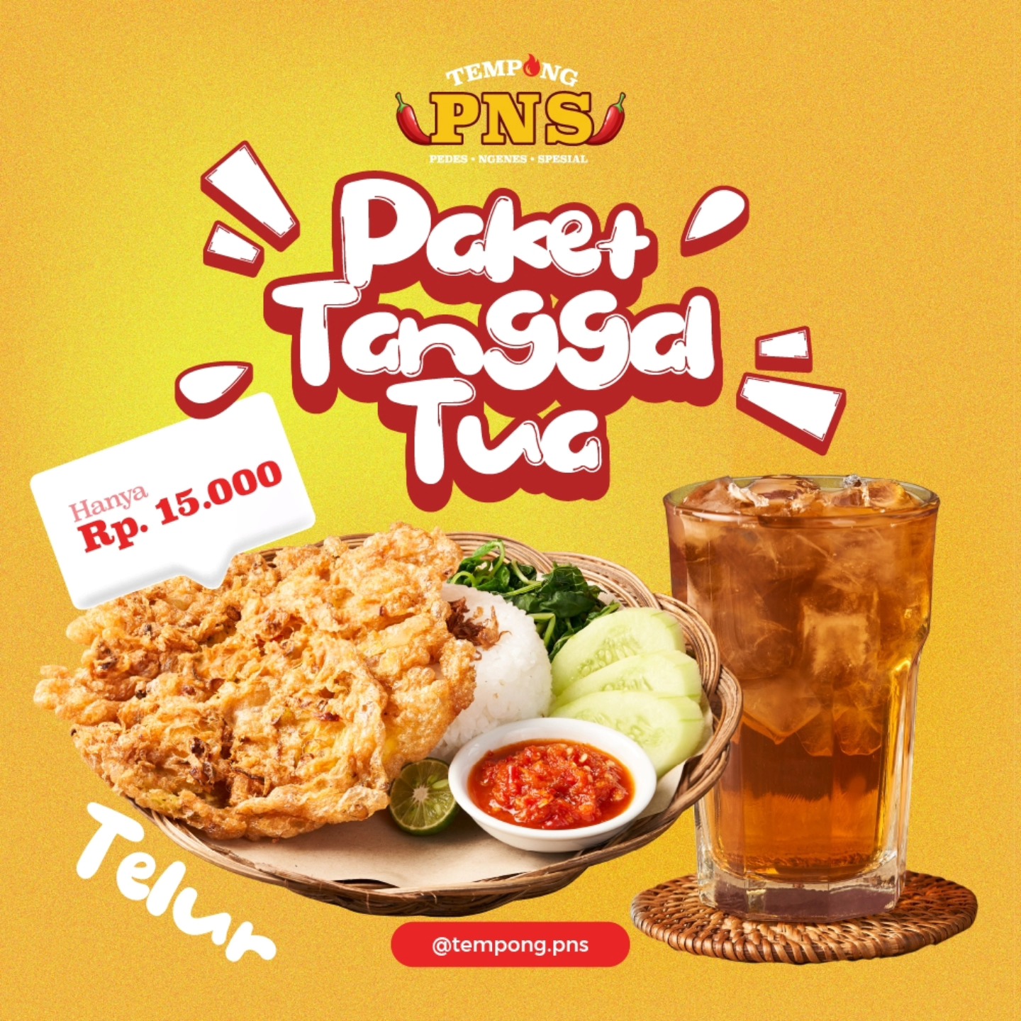 Konten sosial media Tempong PNS